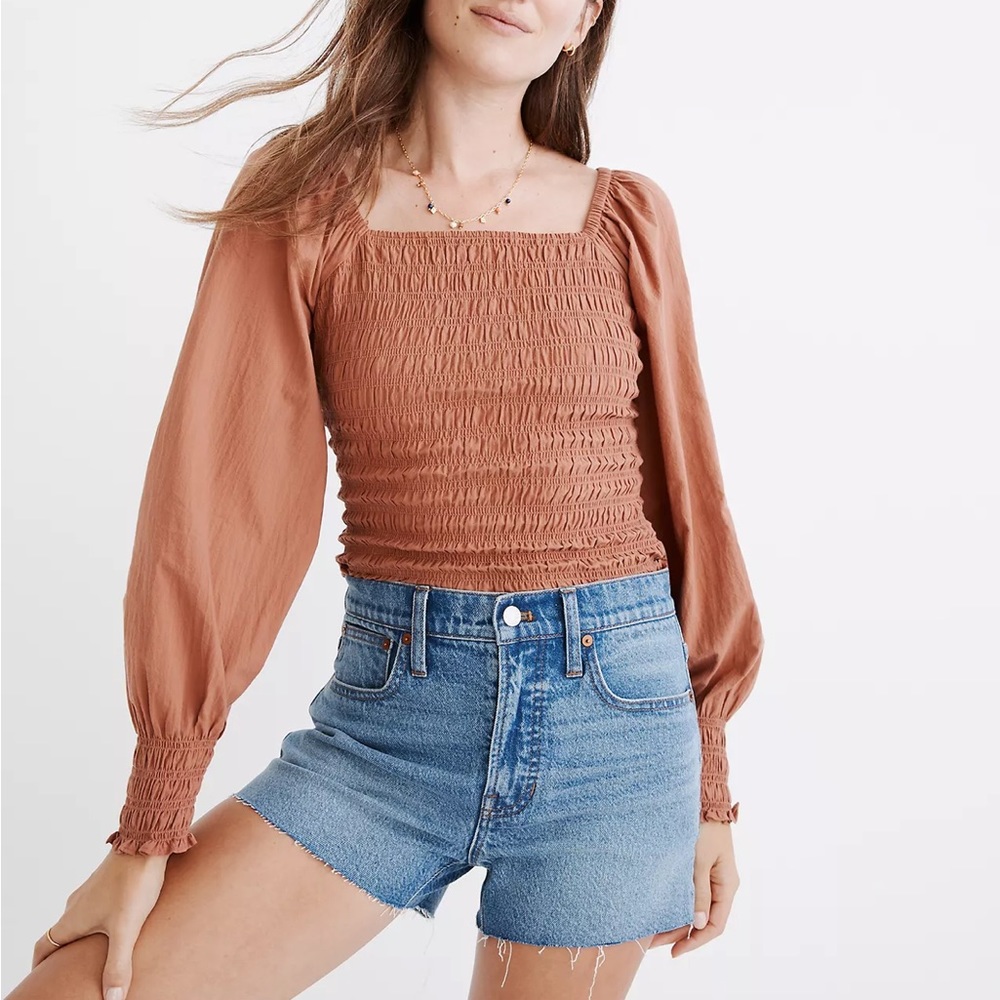 Madewell ‘the perfect Jean short’ in Burnett wash